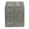 Raco Electrical Box, 67.3 cu in, Masonry Box Type, 3 Gangs, Galvanized Steel, Rectangular Shape 697 - alternate 2