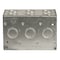 Raco Electrical Box, 67.3 cu in, Masonry Box Type, 3 Gangs, Galvanized Steel, Rectangular Shape 697 - alternate 3