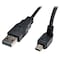 Tripp Lite USB Reversible 2.0 Cable, Up, 5Pin, M/M, 3ft UR030-003-UPB - alternate 2