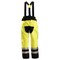 Occunomix Hi-Visibility Breathable Rain Pants, Polyester, 33 in Inseam, Pull On Closure, Yellow, Size 4XL SP-BRP-Y4X - alternate 3