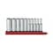 Gearwrench 10 Piece 1/4" Drive 12 Point Deep SAE Socket Set 80309D - alternate 2