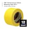 3M Painter's Tape, 72 mm W x 55 m L, 6.3 mil Thick, Yellow, Rubber Adhesive, 12 PK 301+ - alternate 9