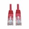 Tripp Lite Cat5e Cable, Molded, RJ45 M/M, Red, 7ft N002-007-RD - alternate 2