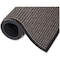 Crown Matting Technologies Carpeted Scraper/Wiper Mat, Carpet, Black/Brown, 4' W x 6' L OE 0046BR - alternate 2