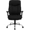 Flash Furniture Hercules Office Chair, Black Back, 29 in W 29" L 45-1/2" H, Adjustable Padded, Fabric Seat GO-1235-BK-FAB-A-GG - alternate 2