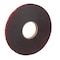 3M Double-Sided Foam Tape, 1/2 in W, 36 yd L, 1/16 in, Acrylic Foam, Double-Sided, 18 PK 5952 - alternate 1