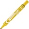 Mark-A-Lot Large Desk-Style Permanent Marker, Chisel Tip, Yellow 7170908882 - alternate 2