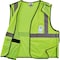 Ergodyne Lime Safety Vest ID Badge Holder, S/M 8216BA - alternate 4