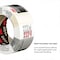 3M Masking Tape, 48 mm W x 55 m L, 4.4 mil Thick, Tan, Rubber Adhesive 201+ - alternate 3