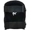 Ergodyne Knee Pad, Hard Shell, Foam, Gel Pad, Rubber Cap, Clip Closure, 2 Straps, Black, Universal 357 - alternate 4
