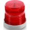 Edwards Signaling Warning Light, Red, (6) LED, 24V DC, 65 FPM, 4 9/32 in Dia., Panel/Conduit 48XBRMR24D - alternate 2