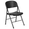 Flash Furniture Black Plastic Folding Chair, PK6 6-DAD-YCD-50-GG - alternate 10