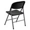 Flash Furniture Black Plastic Folding Chair, PK6 6-DAD-YCD-50-GG - alternate 3