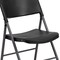 Flash Furniture Black Plastic Folding Chair, PK6 6-DAD-YCD-50-GG - alternate 7