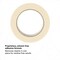 3M Masking Tape, 36 mm W x 55 m L, 4.4 mil Thick, Tan, Rubber Adhesive 201+ - alternate 5