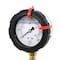 Pic Gauges 2 1/2 in Dial, 1/4 in NPT Lower Location, polypropylene Case Material 701L-254H - alternate 1