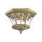 Livex Lighting Monterey/Georgetown 2 Light Antique Brass Outdoor Ceiling Mount 7052-01 - alternate 5
