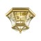 Livex Lighting Monterey/Georgetown 2 Light Polished Brass Outdoor Ceiling Mount 7052-02 - alternate 1