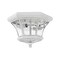 Livex Lighting Monterey/Georgetown 2 Light White Outdoor Ceiling Mount 7052-03 - alternate 2