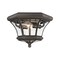 Livex Lighting Monterey/Georgetown 2 Light Bronze Outdoor Ceiling Mount 7052-07 - alternate 1