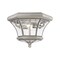 Livex Lighting Monterey/Georgetown 2 Light Brushed Nickel Outdoor Ceiling Mount 7052-91 - alternate 1
