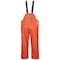 Helly Hansen Rain Bib Overall, Polyester, 31 1/2 in Inseam, 31 in Waist, 35 mil Thickness, Orange, M 70529_290-M - alternate 7