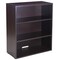 Boss Open Hutch/Bookcase, Mocha N153-MOC - alternate 2