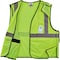 Ergodyne Lime Safety Vest ID Badge Holder, 2XL/3XL 8216BA - alternate 4