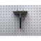 Triton Products 5-3/4 In. Double Rod 80 Degree Bend Steel Pegboard Hook for 1/8 In. and 1/4 In. Pegboard, PK10 72618 - alternate 7