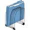 Fellowes File Holder, Black, Steel, 7 3/8 in W, 5 7/8 in L, 8 1/4 in H, 7 Number of Compartments 68112 - alternate 2