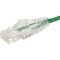 Monoprice Slim Cat6 Utp Cable, 10 ft.Green 14820 - alternate 3