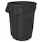 Rubbermaid Commercial BRUTE 10 gal Round Heavy Duty Plastic Can, Black, None, Plastic, Not Applicable 1926827 - alternate 2