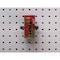Triton Products 3/4 In. to 1-1/4 In. Hold Range Steel Ext Spring Clips for 1/8 In. and 1/4 In. Pegboard, PK10 73107 - alternate 7