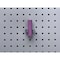 Triton Products 1/4 In. to 1/2 In. Hold Range Steel Standard Spring Clip for 1/8 In. and 1/4 In. Pegboard, PK10 73205 - alternate 7