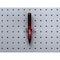 Triton Products 1/4 In. to 1/2 In. Hold Range Steel Standard Spring Clip for 1/8 In. and 1/4 In. Pegboard, PK10 73205 - alternate 3