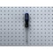 Triton Products 1/4 In. to 1/2 In. Hold Range Steel Standard Spring Clip for 1/8 In. and 1/4 In. Pegboard, PK10 73205 - alternate 2