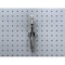 Triton Products 1/2 In. to 1 In. Hold Range Steel Standard Spring Clip for 1/8 In. and 1/4 In. Pegboard, PK10 73210 - alternate 7