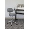 Boss Grey Caressoft Medical Stool W/ Back Cushion B245-GY - alternate 4