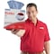 Wypall WypAll Power Clean X90 Ultra Duty Cloths (12890), Wipes POP-UP BOX, Blue Denim, 5 Boxes /Case, PK5 12890 - alternate 8