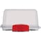 Safety Technology International Protective Cabinet, Polycarbonate, Surface Mount, 16 1/4 in W x 8 1/4 in H x 16 1/2 in D, Clear STI-7532 - alternate 3