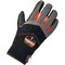 Proflex By Ergodyne Mechanics Impact Gloves, S, Black, Breathable Spandex 9001 - alternate 2