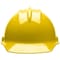 Bullard Hard Hat, Classic, Polyethylene, 6 Point Ratchet, Type 1, Class C, Yellow 30YLR - alternate 6