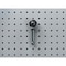 Triton Products 3/4 In. I.D. Steel Single Ring Tool Holder for 1/8 In. and 1/4 In. Pegboard, PK10 74120 - alternate 6