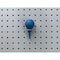 Triton Products 3/4 In. I.D. Steel Single Ring Tool Holder for 1/8 In. and 1/4 In. Pegboard, PK10 74120 - alternate 8