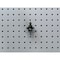Triton Products 3/4 In. I.D. Steel Single Ring Tool Holder for 1/8 In. and 1/4 In. Pegboard, PK10 74120 - alternate 7