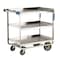 Lakeside Stainless Steel Utility Cart; 700 Lb Capacity, 3 Shelf, 21"x33" 744 - alternate 1