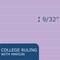 Roaring Spring College Ruled Wide Landscape Pad, PK864 74535PL