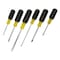 Stanley Vinyl Grip Screwdriver Set, 6-Piece 66-565 - alternate 2
