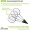 Champion Sports Badminton Set, 4 Rackets, Net, Case DBSET - alternate 6