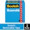 Scotch Removable Tape Clear, 3/4" W x 36 yd. L 8112PK - alternate 6